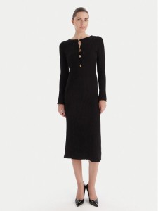 Marciano Guess Sukienka dzianinowa 5BGK55 5891Z Czarny Regular Fit