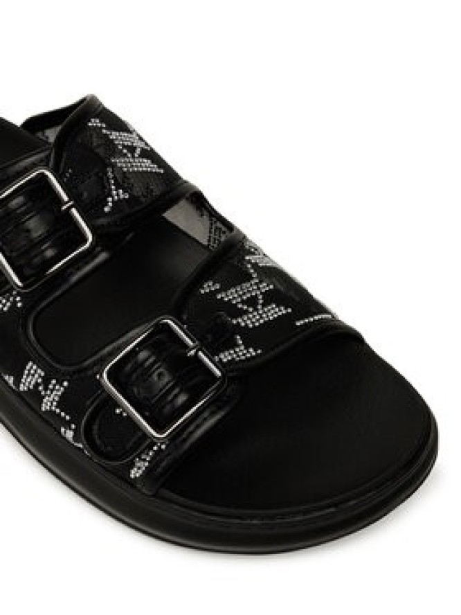 KARL LAGERFELD Klapki Kapri Slide KL62505A Czarny