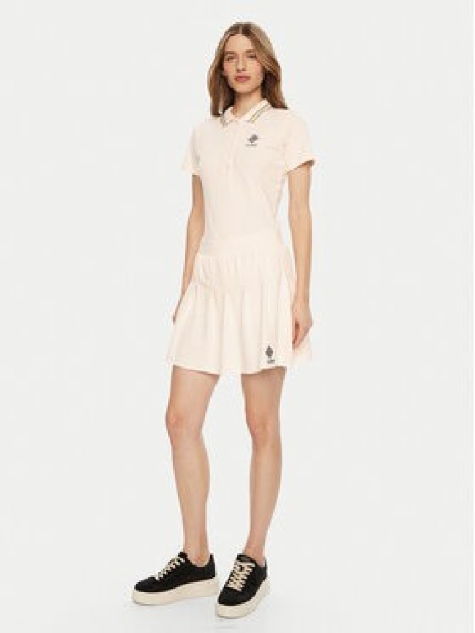 Guess Polo V5RP02 KCOK1 Écru Regular Fit