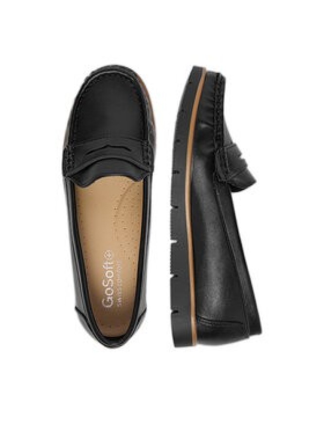Go Soft Mokasyny CEO-WSS21728-01 Czarny