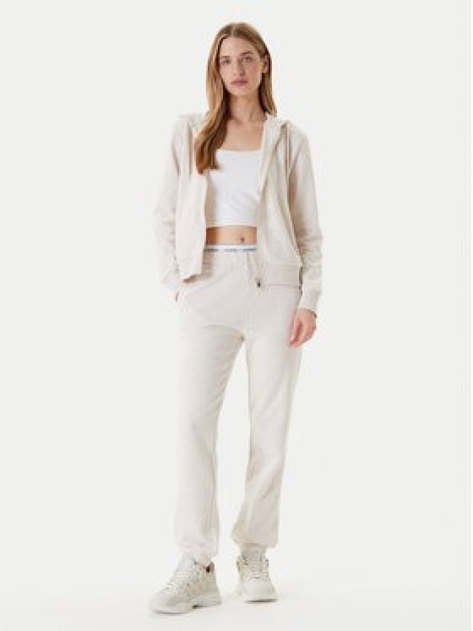 Guess Bluza O5RQ01 KCO31 Beżowy Regular Fit