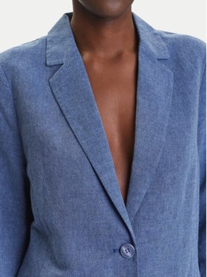 Olsen Marynarka 15001615 Niebieski Regular Fit