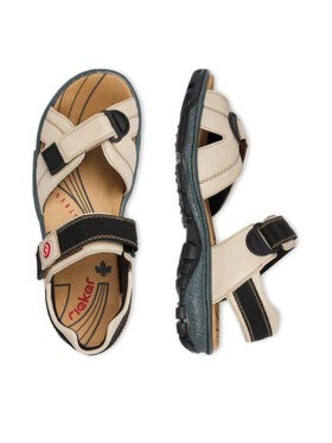 Rieker Sandały CEO-68851-80 Beżowy