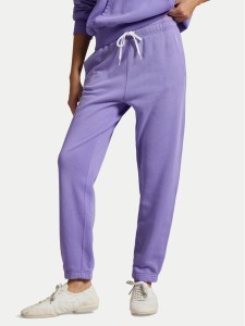 Polo Ralph Lauren Spodnie dresowe 211971694006 Fioletowy Tapered Fit