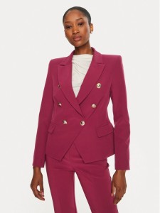 Rinascimento Marynarka CFC0119987003 Różowy Regular Fit