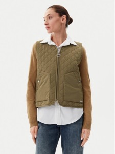 Barbour Bezrękawnik LGI0194GN32 Zielony Regular Fit