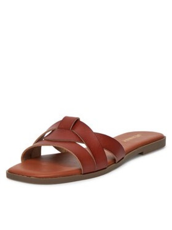 JENNY Klapki 5762015 Brązowy