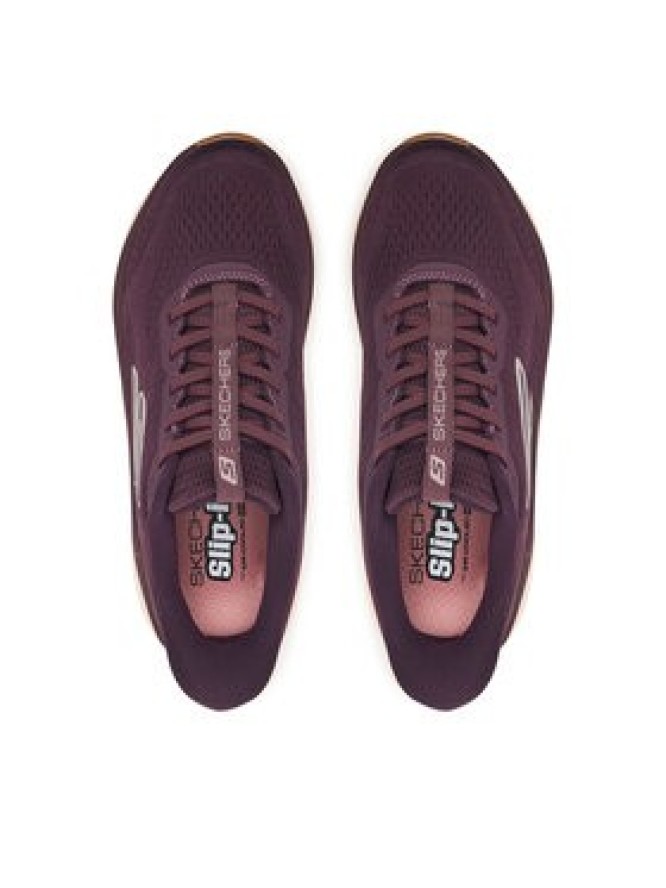 Skechers Sneakersy Max Run 129200 Bordowy