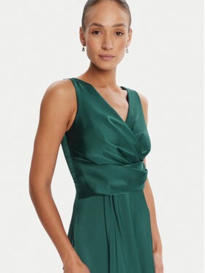 Rinascimento Sukienka wieczorowa CFC0124986003 Zielony Regular Fit