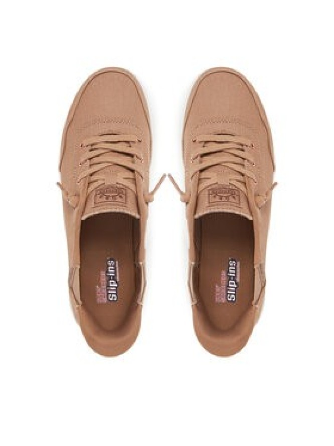 Skechers Sneakersy BOBS Skip Cute-B Cute Sweet 114815/TAN Brązowy