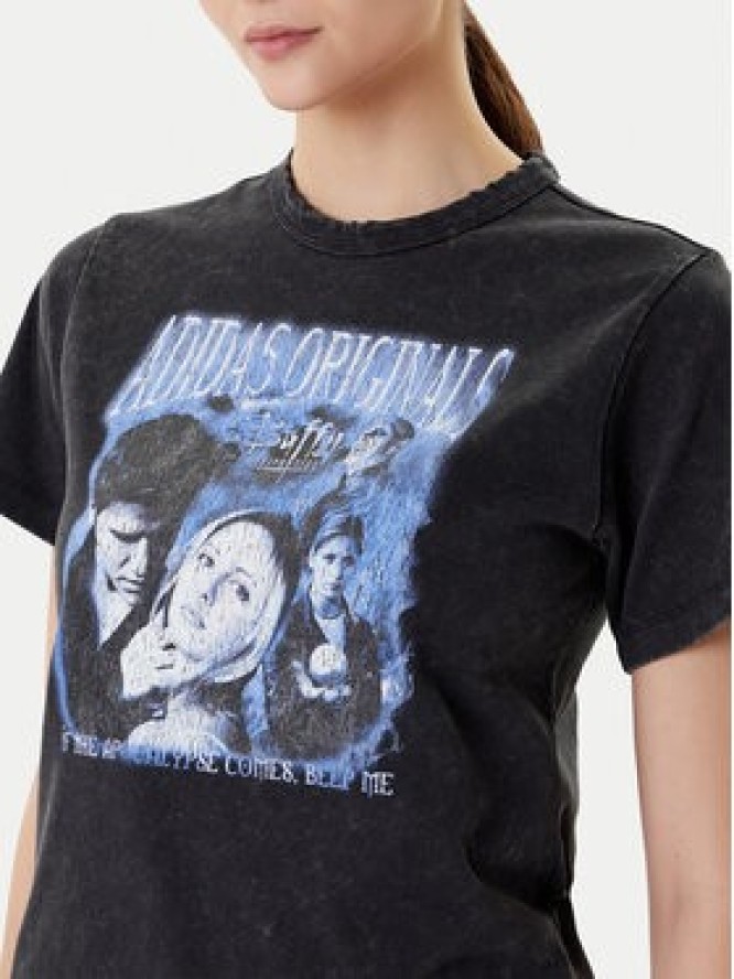 adidas T-Shirt 20th Century Fox Disney JX1278 Czarny Regular Fit