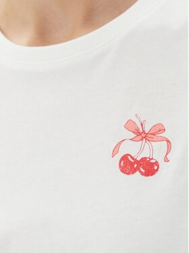 JDY T-Shirt Daisy 15348400 Biały Regular Fit