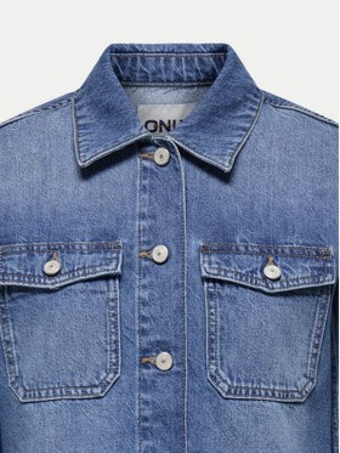 ONLY Kurtka jeansowa Lumi 15339977 Niebieski Regular Fit
