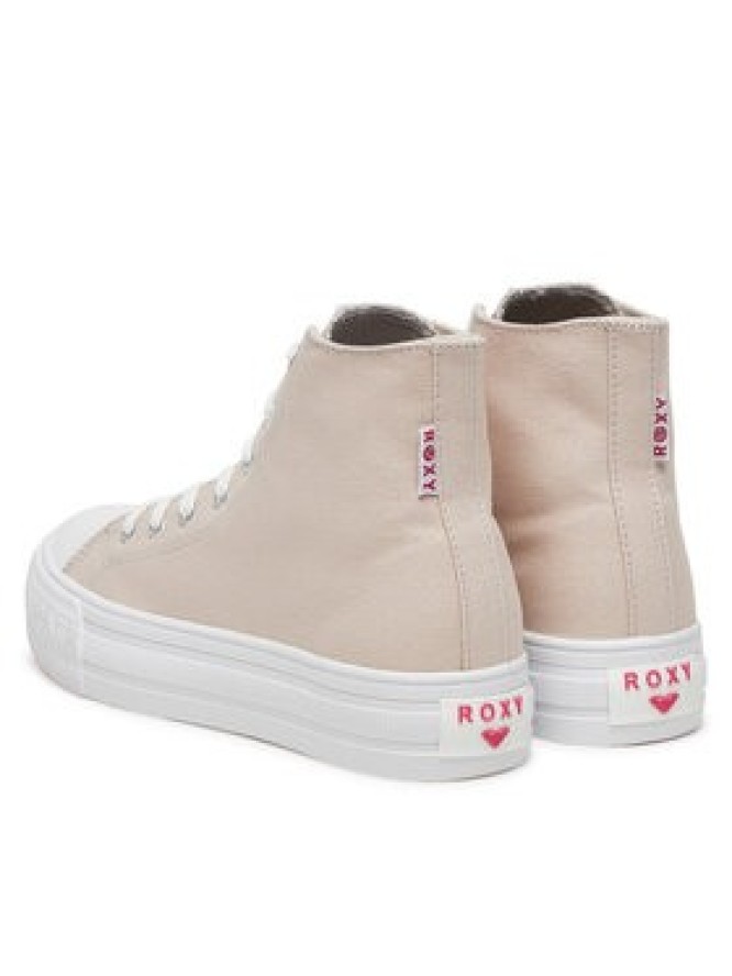 Roxy Trampki V12-907 Beżowy