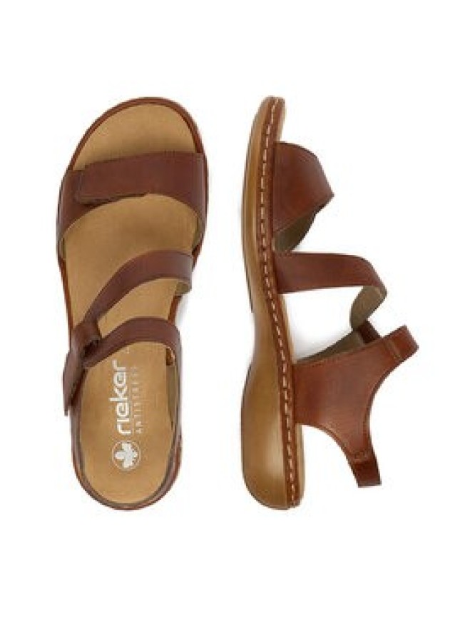 Rieker Sandały CEO-659C7-24 Brązowy