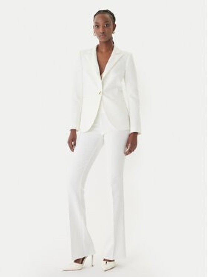 Rinascimento Marynarka CFC0128640003 Biały Regular Fit