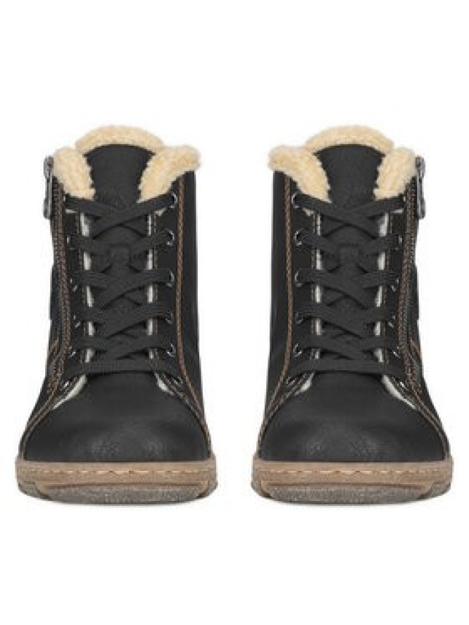 Rieker Botki Z0121-00 Czarny