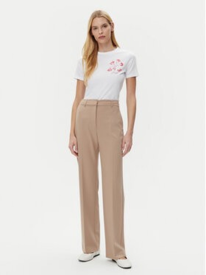 BOSS T-Shirt C_Elogo 50535322 Biały Regular Fit