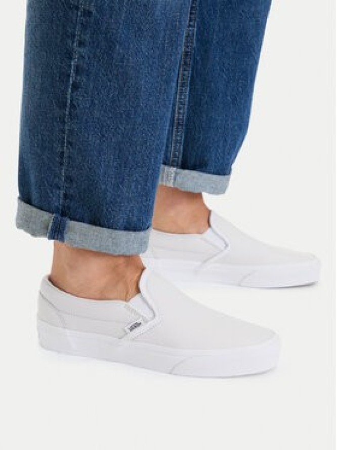 Vans Tenisówki Classic Slip-On VN000EACBPC1 Biały
