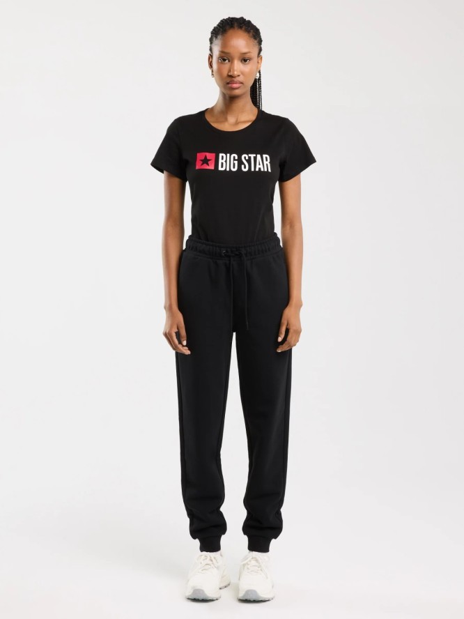 Spodnie damskie dresowe czarne Kathy 906