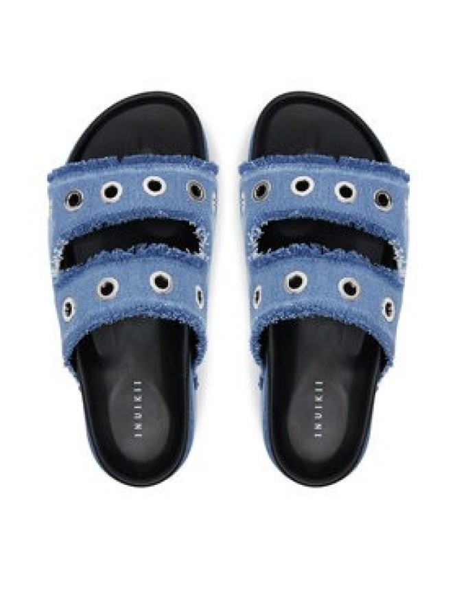 Inuikii Klapki Jeans Studos 70103-150 506 Granatowy