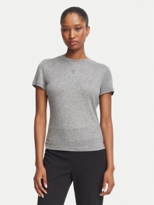 Guess T-Shirt W5BP07 KCGM2 Szary ciemny Regular Fit