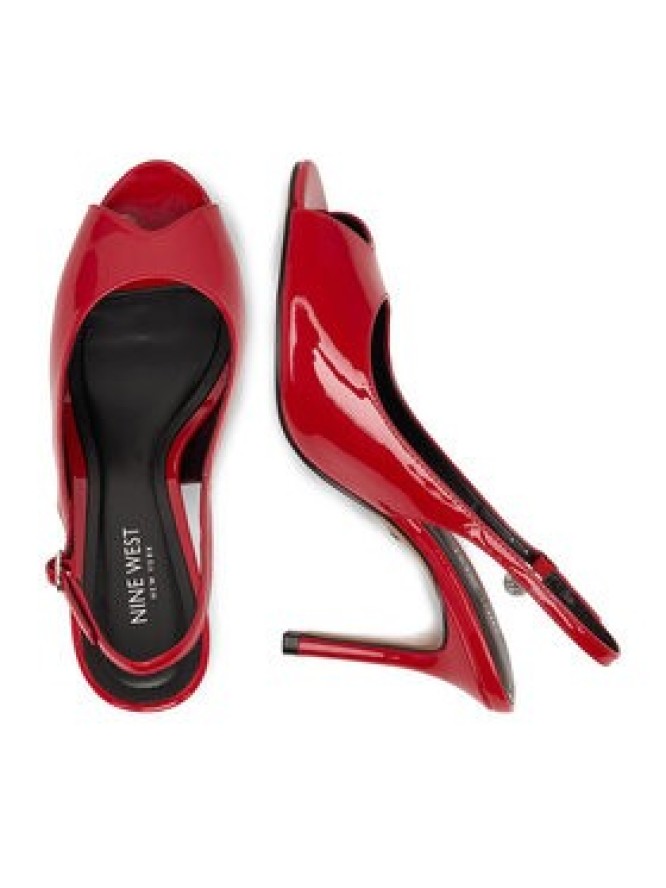 Nine West Sandały EO-TS6376-01 Czerwony ciemny