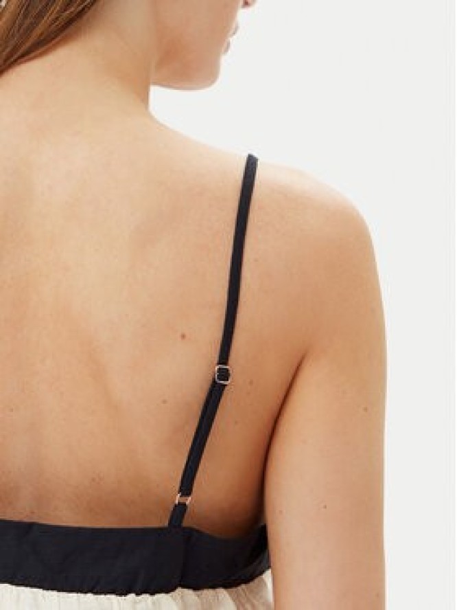 Vero Moda Top Denise 10329790 Beżowy Regular Fit