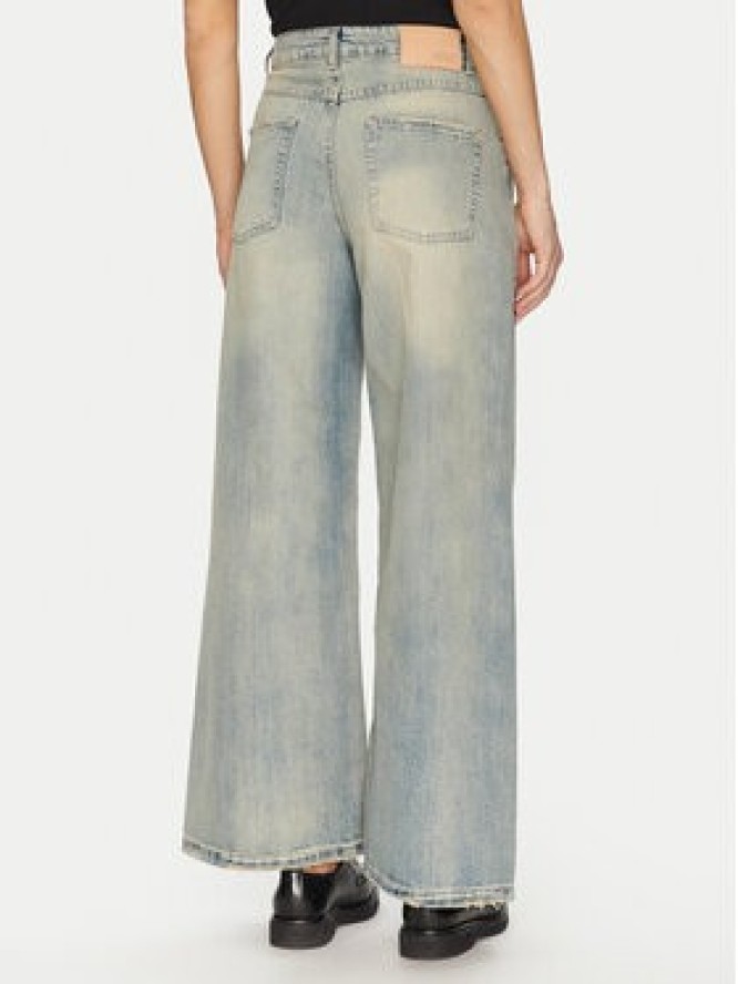 ViCOLO Jeansy DD5122 Niebieski Wide Leg