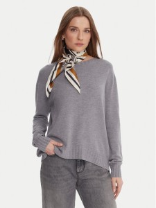 Kontatto Sweter 3M0808C Szary Relaxed Fit