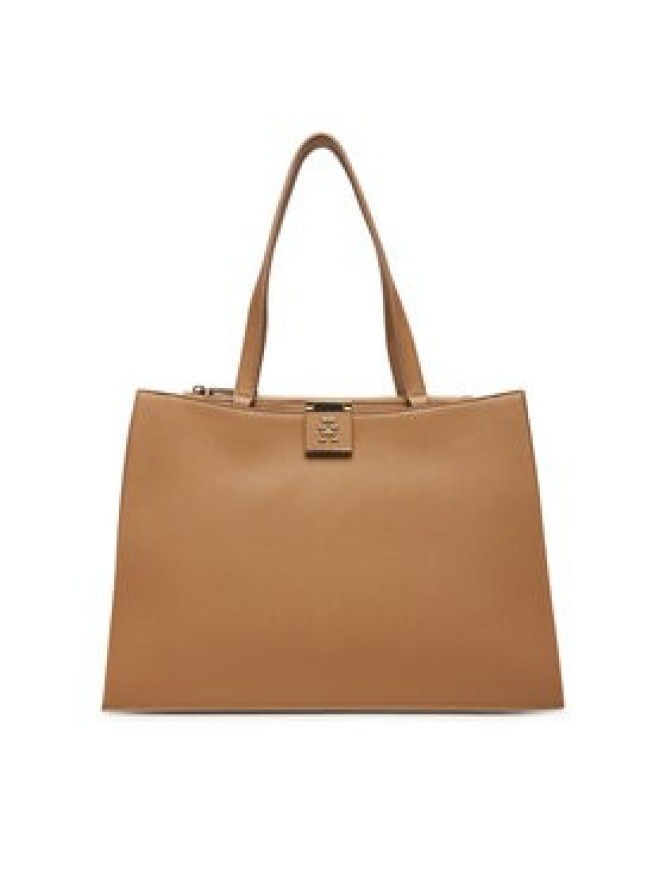 Tommy Hilfiger Torebka Th Her Tote AW0AW17191 Brązowy