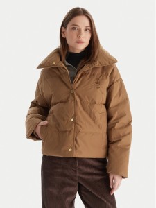 Tommy Hilfiger Kurtka puchowa WW0WW47294 Brązowy Relaxed Fit