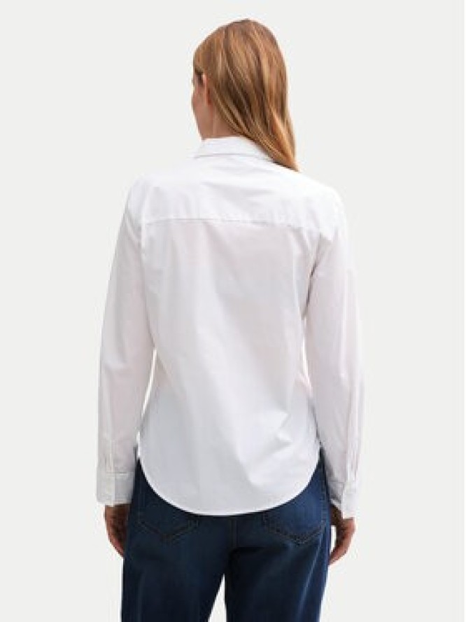 Tom Tailor Koszula 1045243 Biały Regular Fit