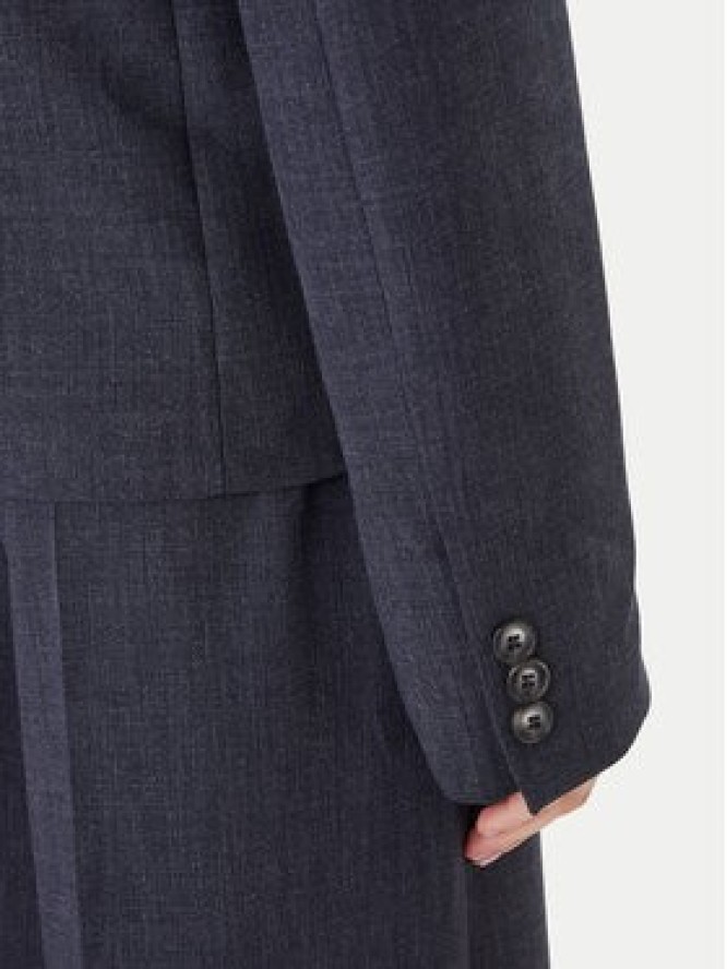 ViCOLO Marynarka TF0203 Granatowy Regular Fit