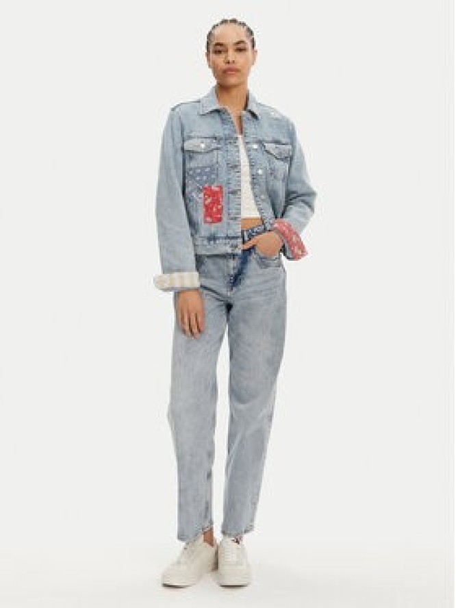 Tommy Jeans Kurtka jeansowa Classic DW0DW20116 Niebieski Regular Fit