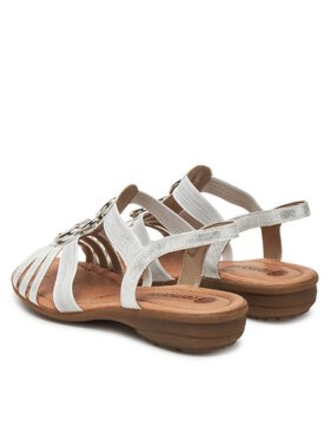 Remonte Sandały R3605-80 Srebrny