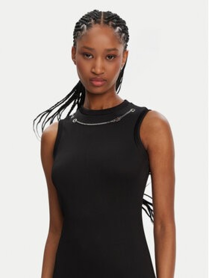 HUGO Sukienka codzienna Naloita 50530443 Czarny Slim Fit