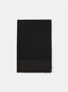 Chusta z metalizowaną nicią - czarny