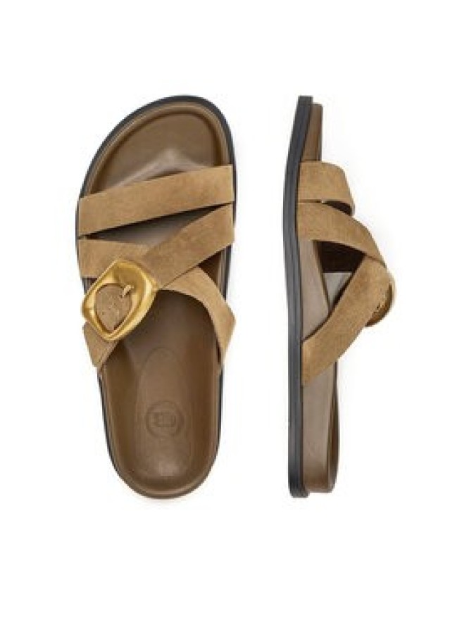 Gino Rossi Klapki MOIRA-E252765LM Khaki