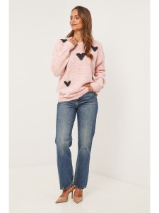 Soft Cashmere Sweter w kolorze jasnoróżowym rozmiar: 36/38