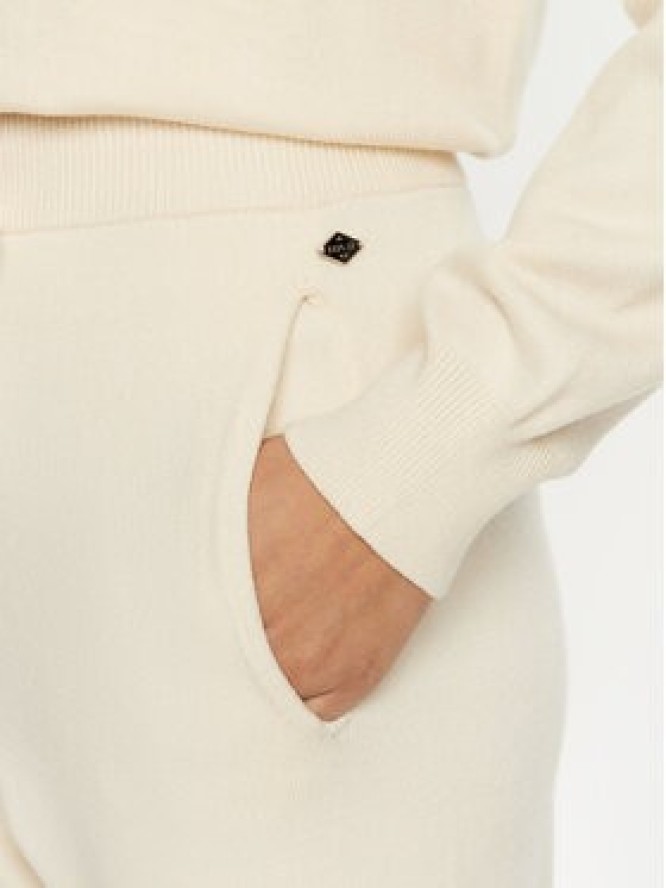 REPLAY Spodnie dresowe DK3302.000.G23372 Écru Regular Fit