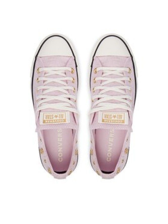 Converse Trampki Chuck Taylor All Star Lift Platform Heathered Glam​ A17595C Różowy