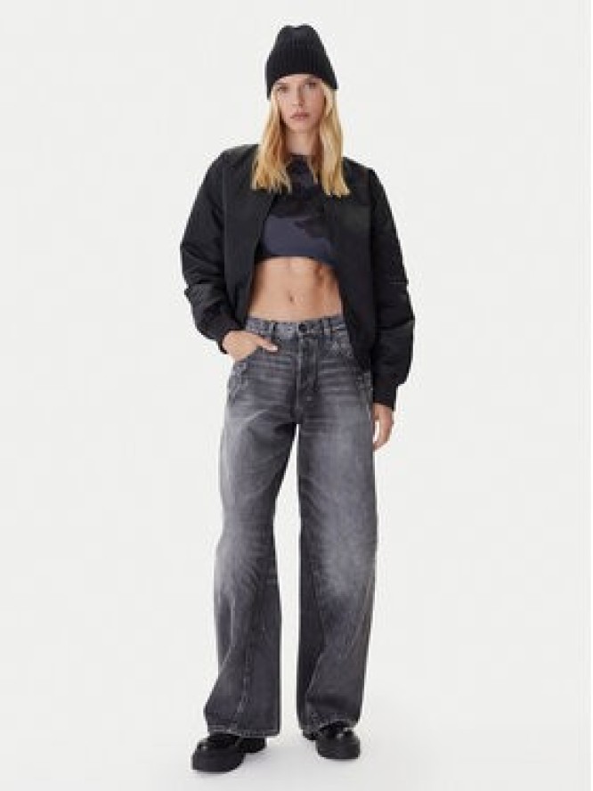 G-Star Raw Jeansy Contor 3D D27690-D537 Szary Wide Leg