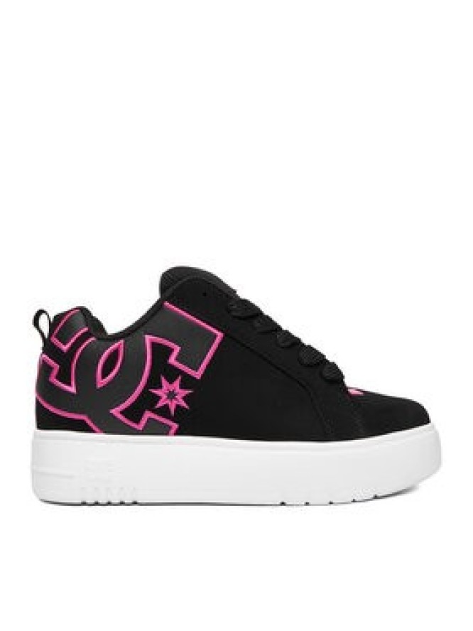 DC Shoes Sneakersy CEO-COURT GRAFFIK PLATFORM DC02422001 Czarny