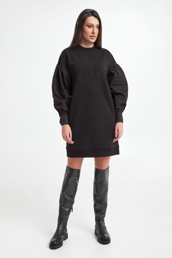 Sukienka dresowa KARL LAGERFELD