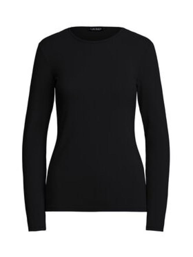 LAUREN RALPH LAUREN Bluzka 200680399001 Czarny Slim Fit