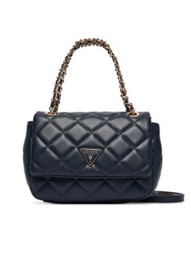 Guess Torebka Juliet Mini HWQG24 56740 Granatowy