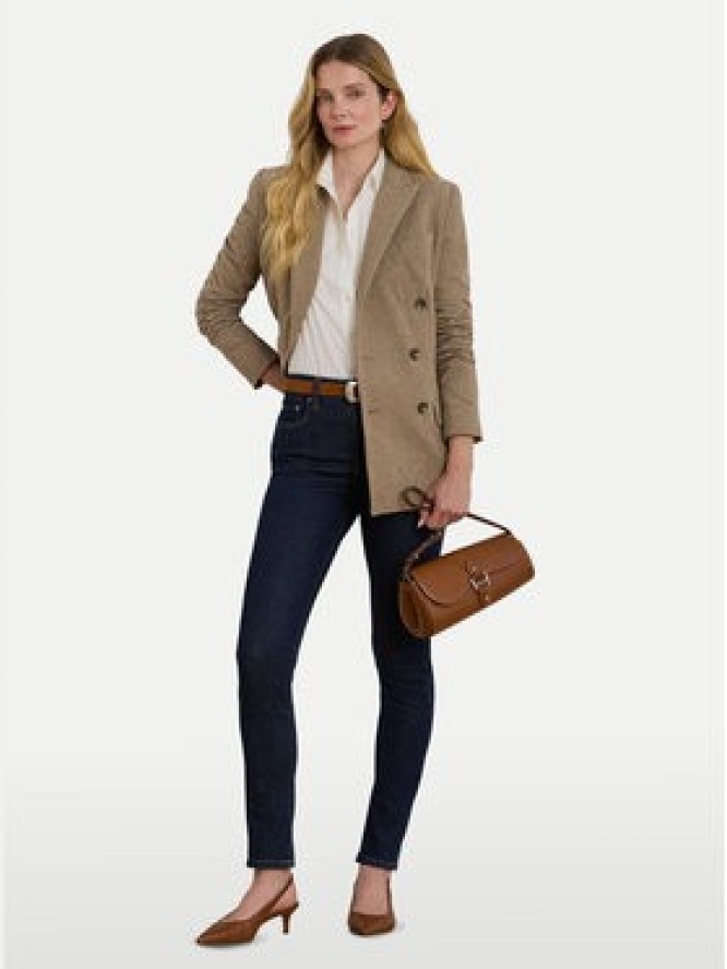 LAUREN RALPH LAUREN Jeansy 200960600001 Granatowy Slim Fit