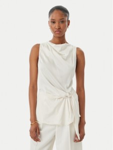 Rinascimento Bluzka CFC0019901002 Écru Regular Fit