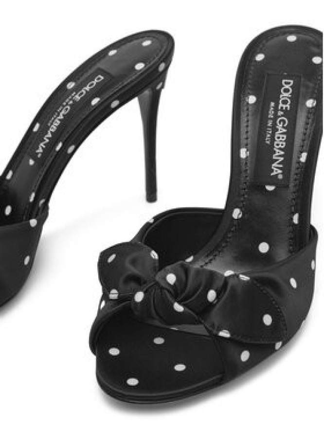 Dolce&Gabbana Klapki CR1750 AV885 Czarny